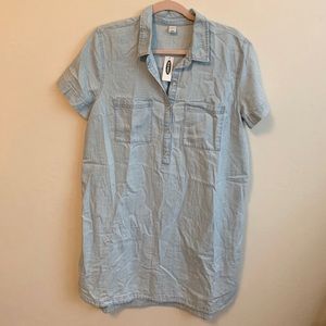 Old Navy Chambray Denim Dress